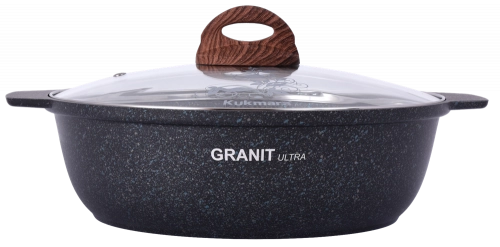 Кастрюля-жаровня Kukmara 4л линия Granit Ultra (Original, Blue) онлайн