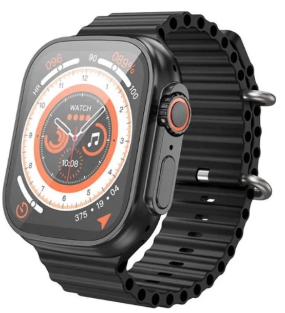 Hoco Y12 Ultra Qora Smart soat bo'lib to'lash