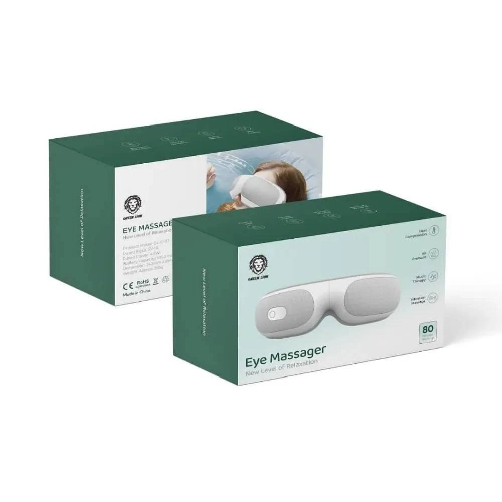 Green Lion Eye Massager-ko‘z massajori arzon