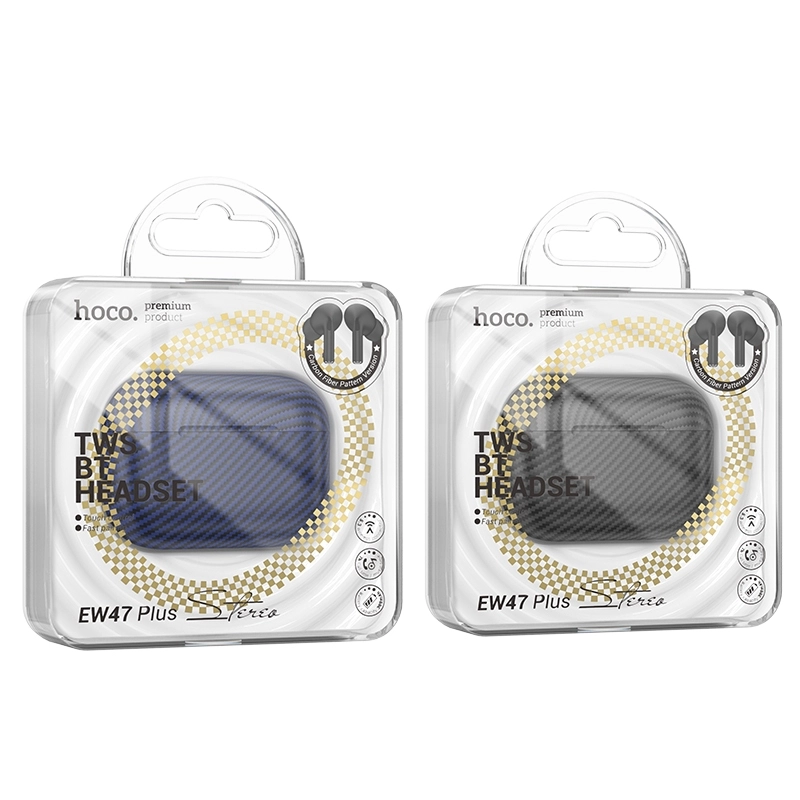 Беспроводные наушники Hoco EW47 Plus синий в Узбекистане