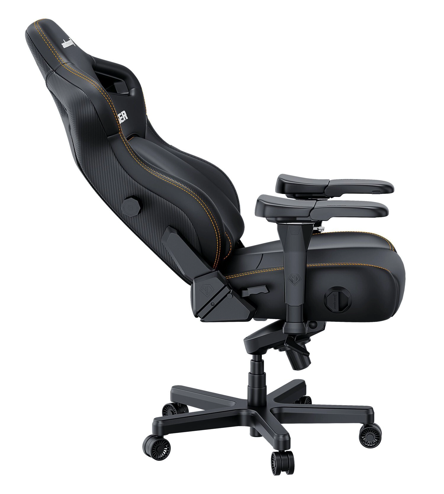 Игровое кресло Anda Seat Kaiser 4 Size XL Black Premium PVC доставка