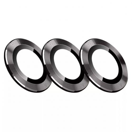 Hoco Apple iPhone 13 Pro/ Pro Max kamerasi uchun himoya oynasi, Black sotib olish