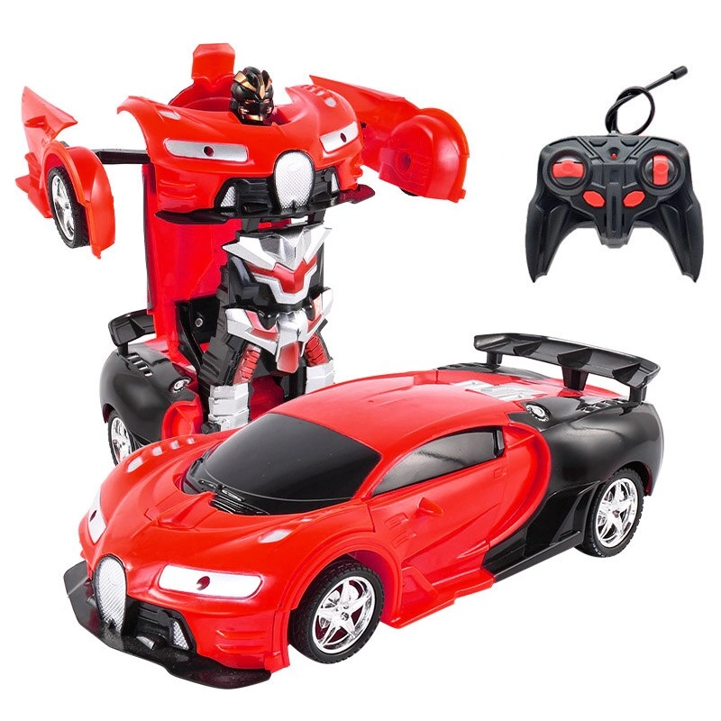 Игрушечная машина - Deformation радиоуправляемый робот-трансформер красный купить