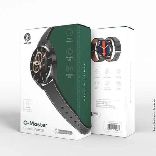 Green Lion G-Master qora smart-soati sotib olish