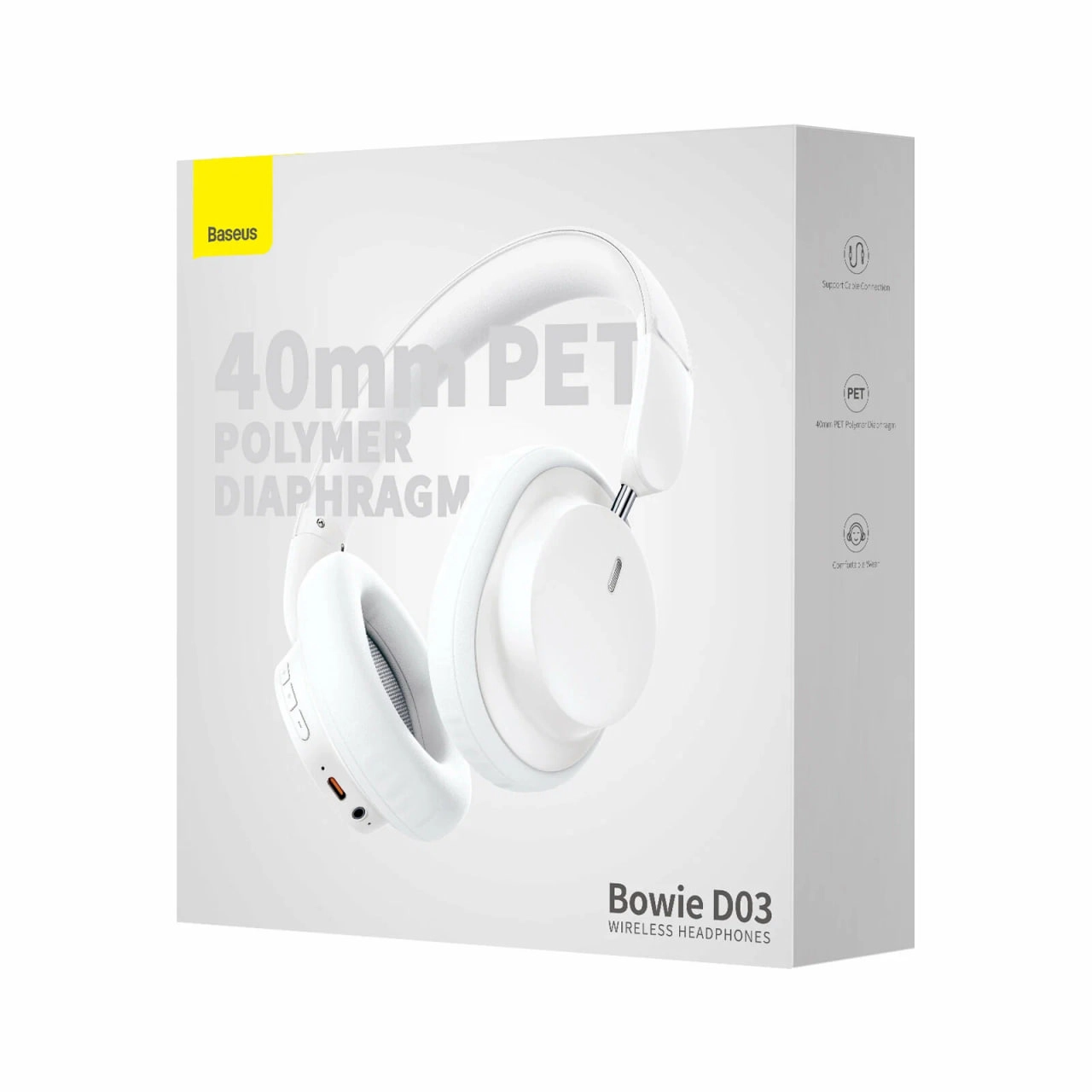 Беспроводные наушники Baseus Bowie D03 белый характеристики