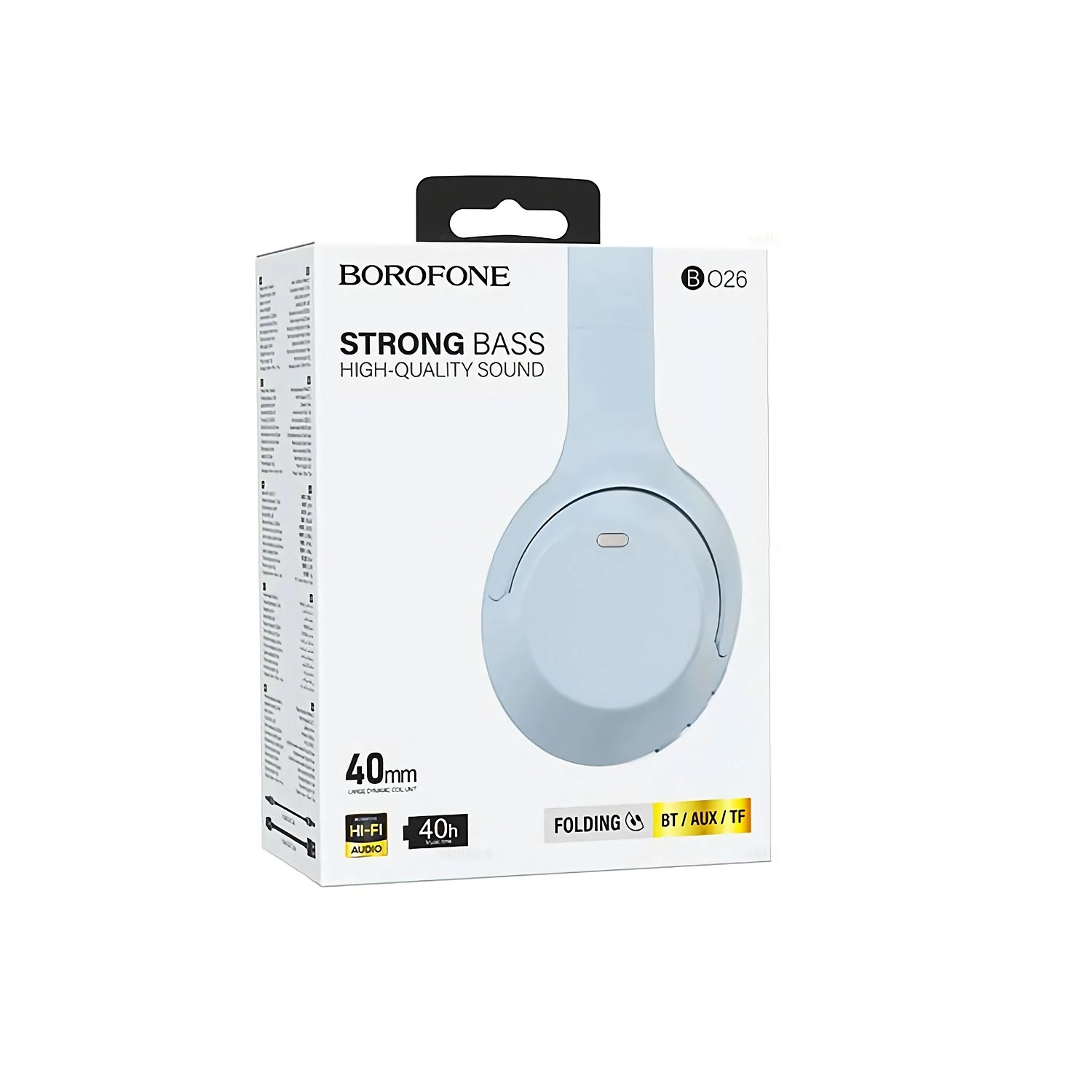 Беспроводные наушники Borofone BO26 синий в Узбекистане