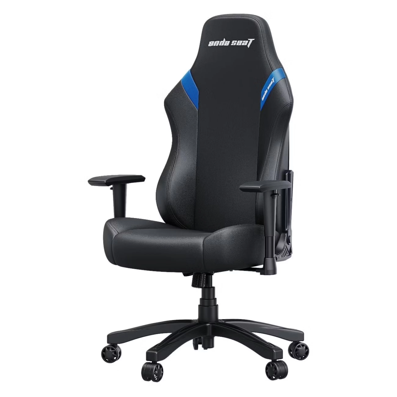 Игровое кресло Anda Seat Luna Size L Black-Blue PVC рассрочка