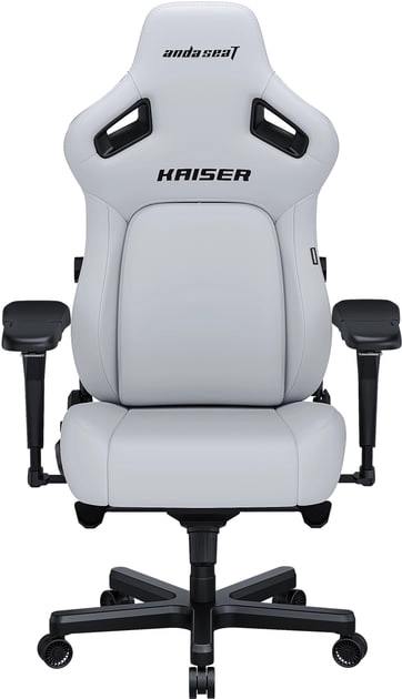 Anda Seat Kaiser 4 Size L White Premium PVC o&lsquo;yin kreslosi O'zbekistonda