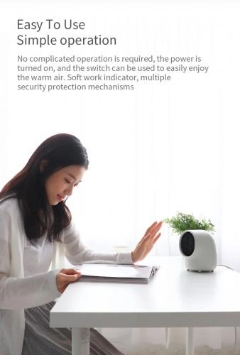 Портативный обогреватель Sothing Mini Warmbaby heater White онлайн