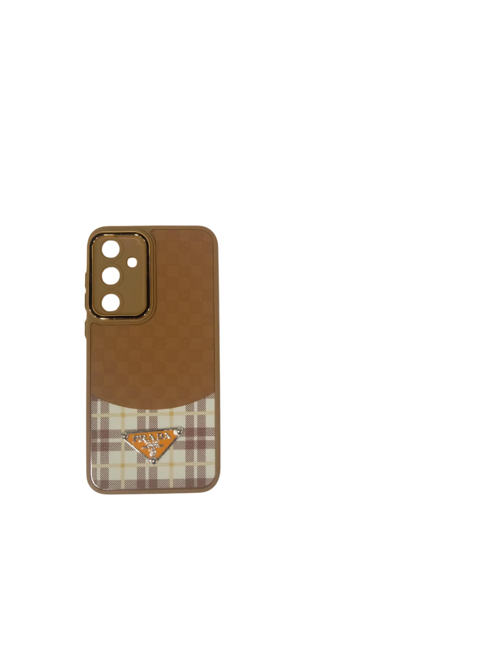 Чехол для Samsung A25 Prada коричневый купить