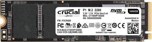 SSD Crucial 1 TB P1 NVME M.2 (CT1000P1SSD8) купить