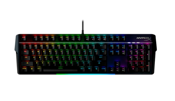 Клавиатура HyperX Alloy MKW100 - HyperX Linear (Red Switches), RU - фото №2 Клавиатура HyperX Alloy MKW100 - HyperX Linear (Red Switches), RU купить