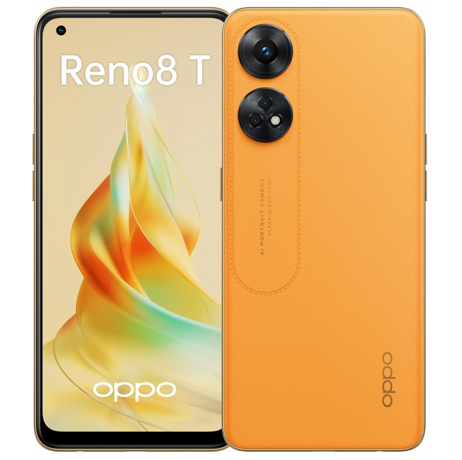 OPPO Reno 8T 8/128GB Apelsinrang Smartfoni sotib olish