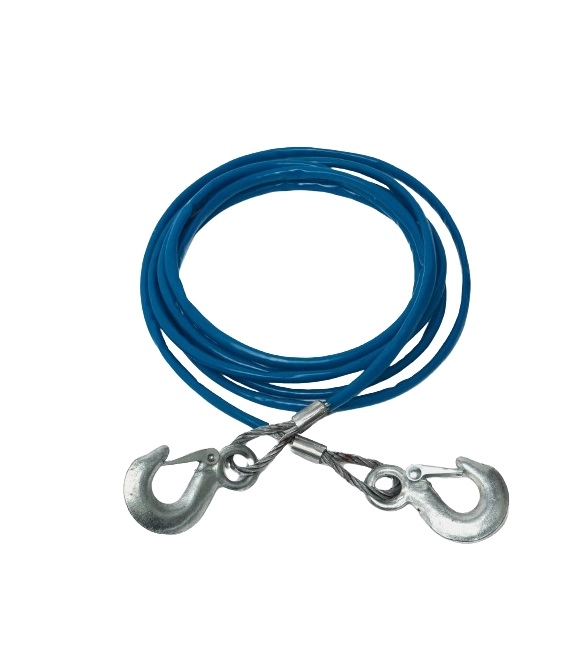 Трос буксировочный автомобильный 3 т, длина 4 м, диаметр 8 мм купить