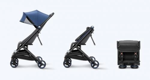 Детская коляска Xiaomi MITU Baby Folding Stroller (Blue) в Узбекистане