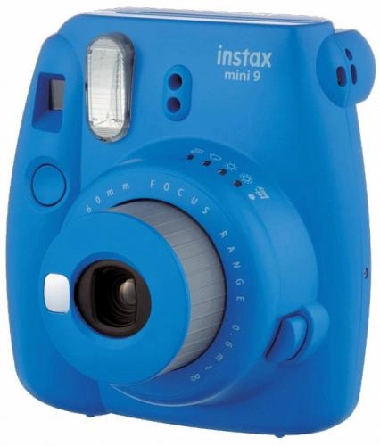 INSTAX mini 9 (Cob Blue) – bir lahzada chiquvchi suratlar uchun fotokamera arzon