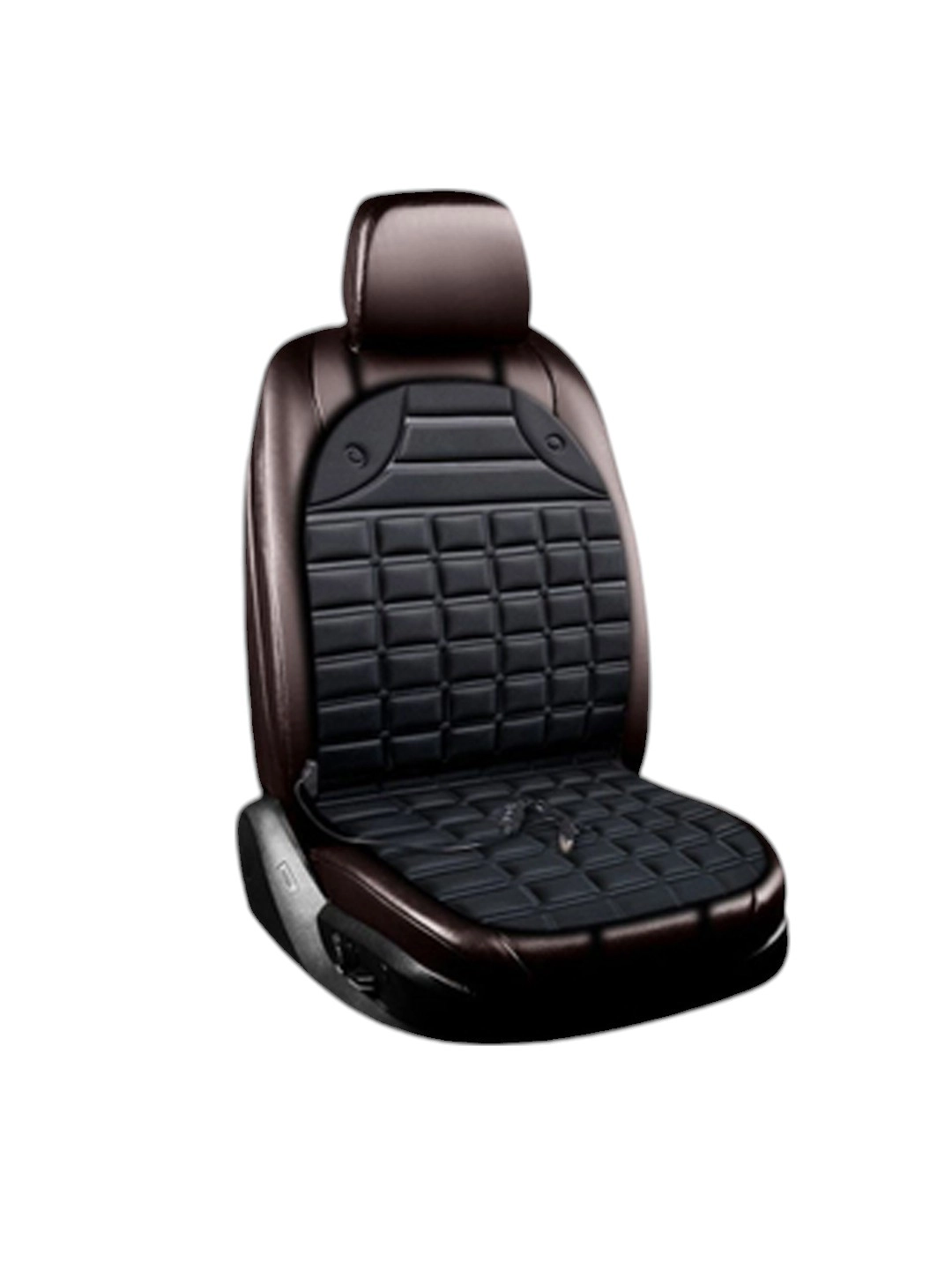 Подогрев сиденья авто со спинкой с терморегулятором / Накидка с подогревом на сиденье цена