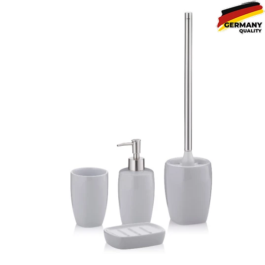 KELA Landora, kulrang tish tozalash uchun stakan, 10.5x7.5 sm 20406 O'zbekistonda