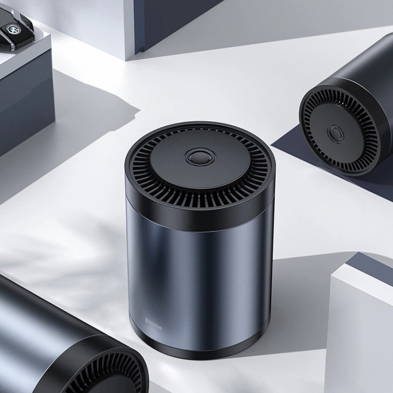 Baseus SUXUN-BW01 qora avtomobil aromatizatori rasm bilan