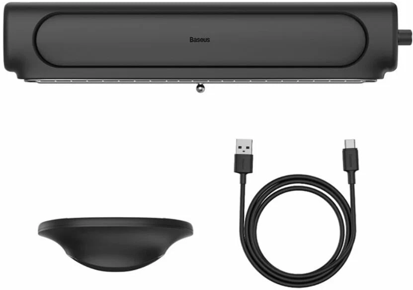 Настольный вентилятор Baseus Refreshing Monitor C lip-On & Stand-Up Desk Fan ACQS000001, черный рассрочка