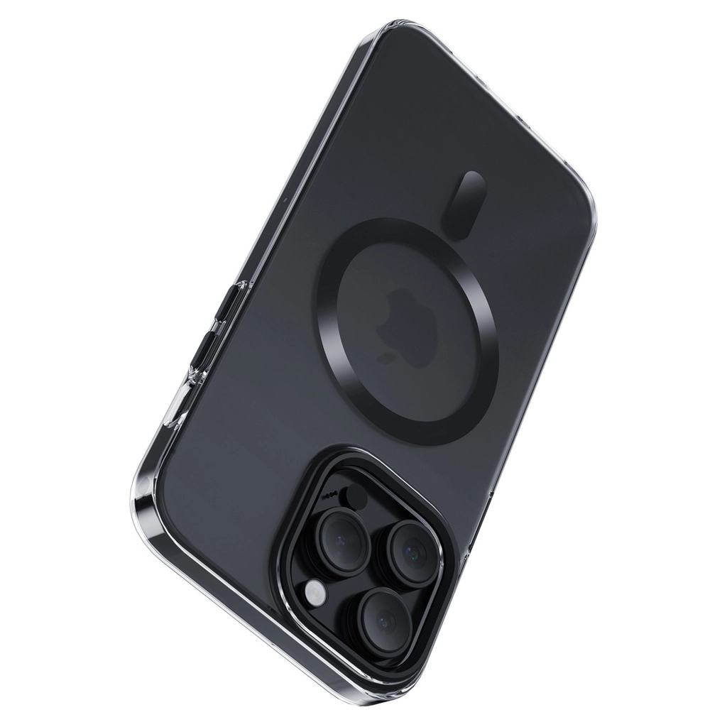 Чехол Green Lion Matte MagSafe для iPhone 15 Pro max черный - фото №4 Чехол Green Lion Matte MagSafe для iPhone 15 Pro max черный в Узбекистане