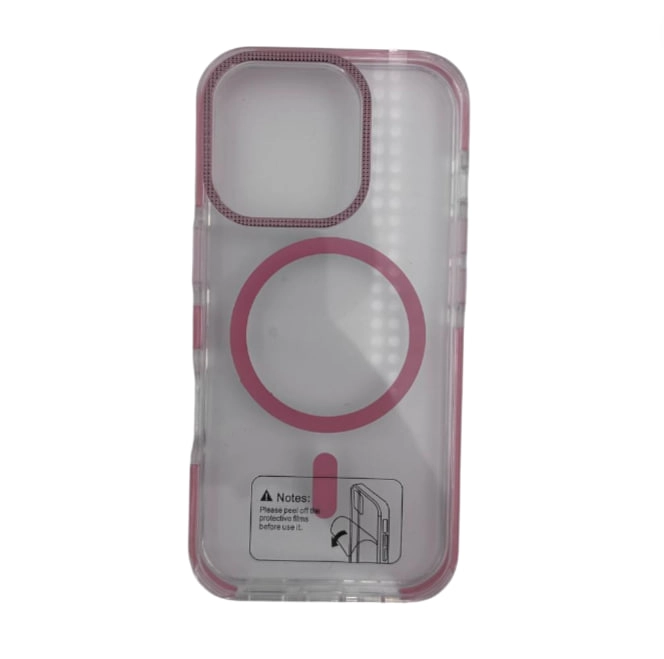 Чехол Try me CH1151 MagSafe розовый для iPhone 16 Pro купить