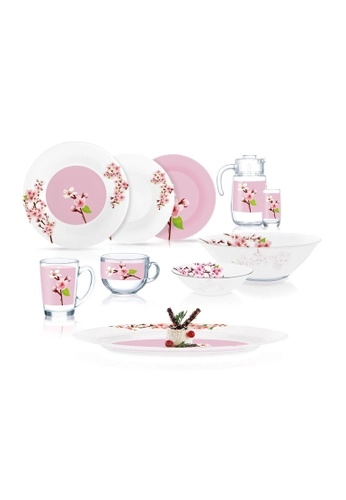 Столовый сервиз Luminarc Rose Garden 46 предметов (Q0926) недорого