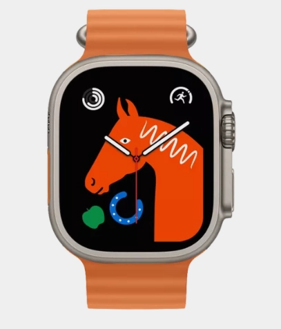 Смарт часы HW8 Ultra Max Orange (49 мм) купить