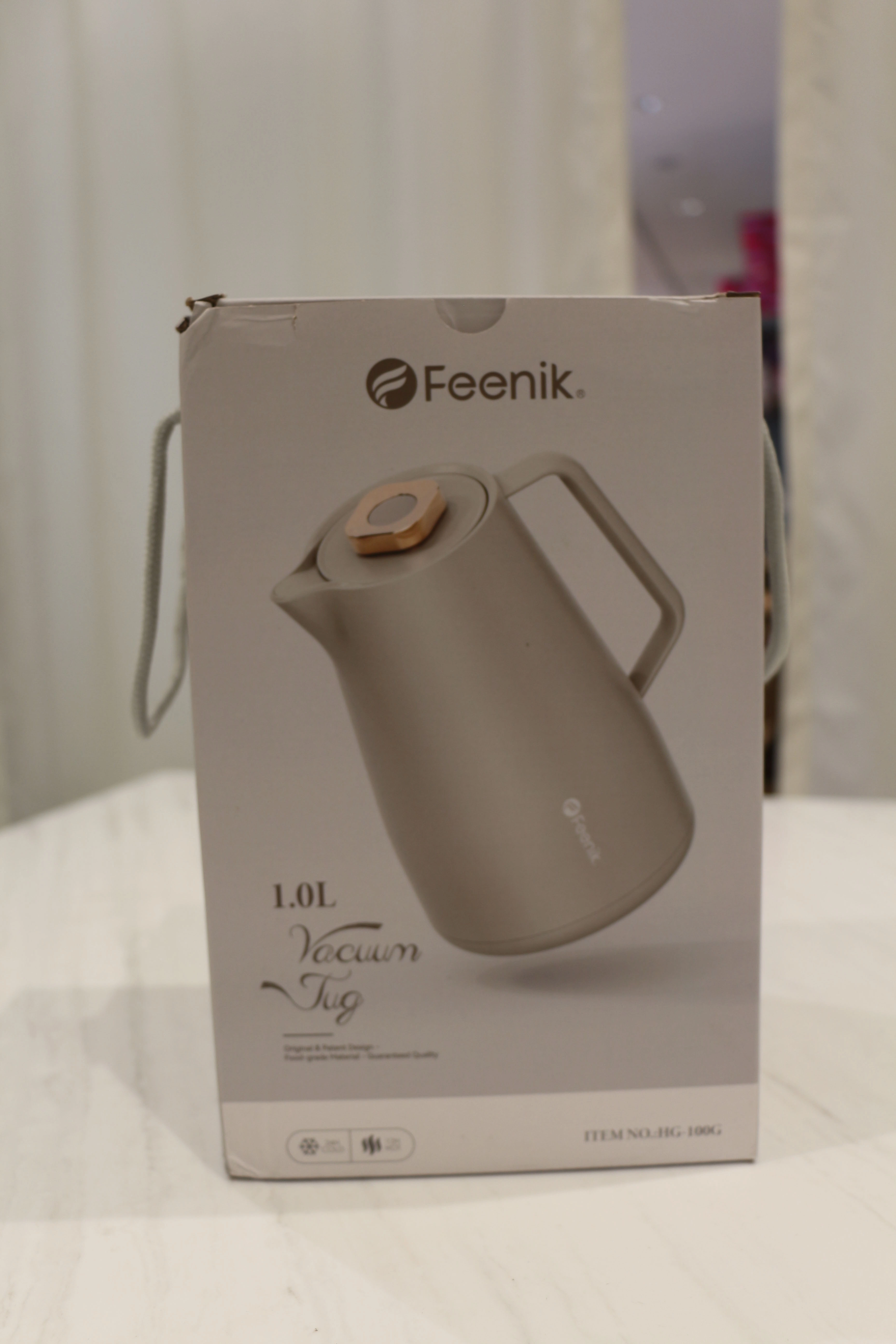 Feenik HG-100G 1L termo-choynagi (qaymoq rang) - rasm №9 Feenik HG-100G 1L termo-choynagi (qaymoq rang) xususiyatlar
