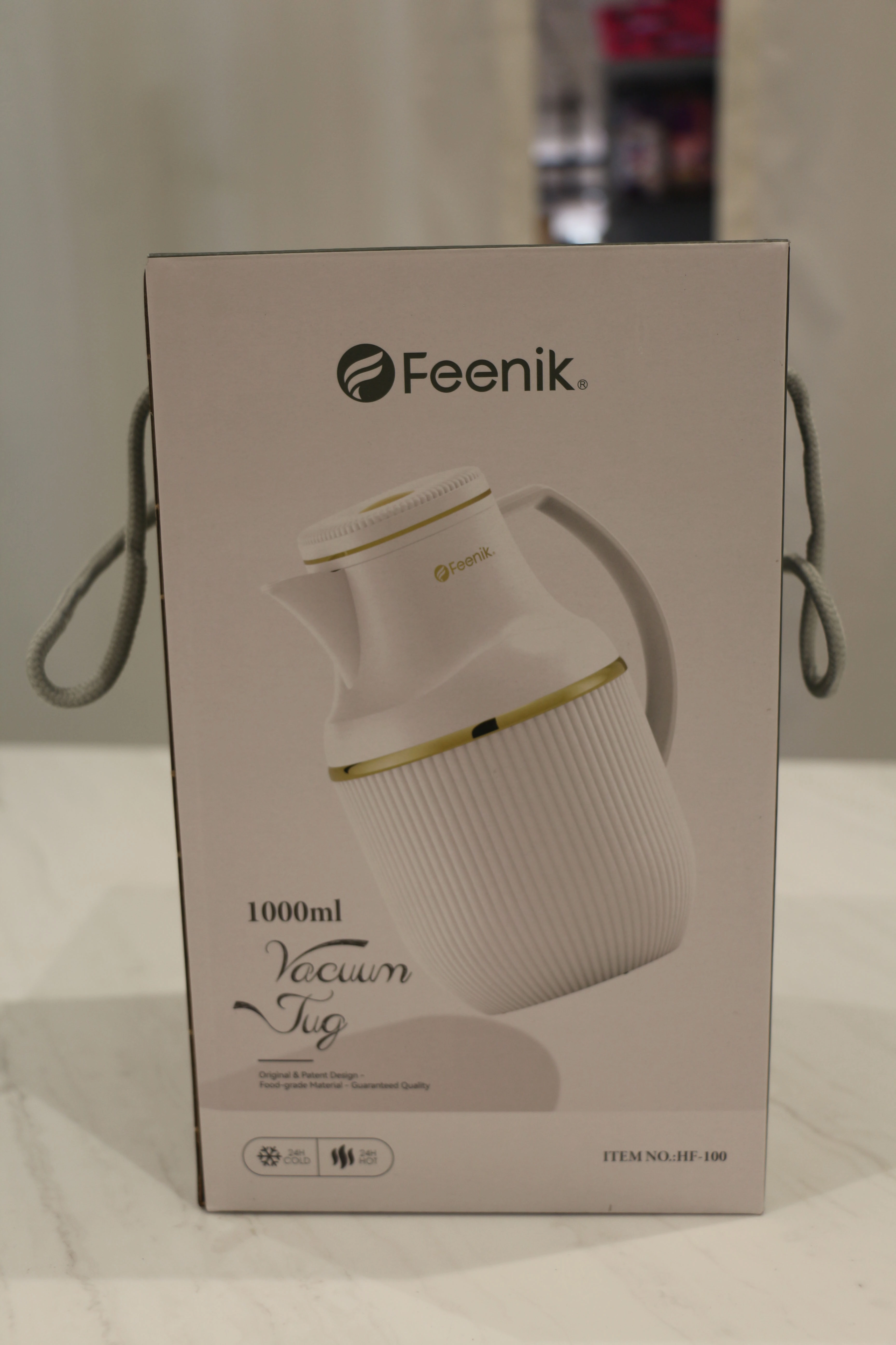 Термочайник Feenik HF-100 1L (Grey) цена