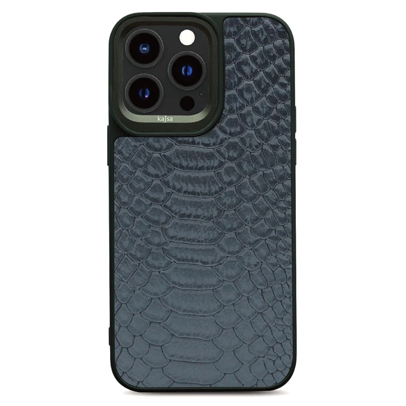 Чехол Kajsa Snake Pattern для  iPhone 15 Pro черный купить