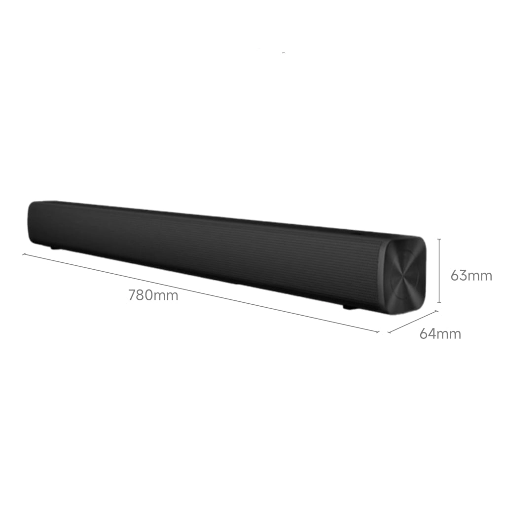 Саундбар Xiaomi Soundbar 2.0 EU S22e черный рассрочка