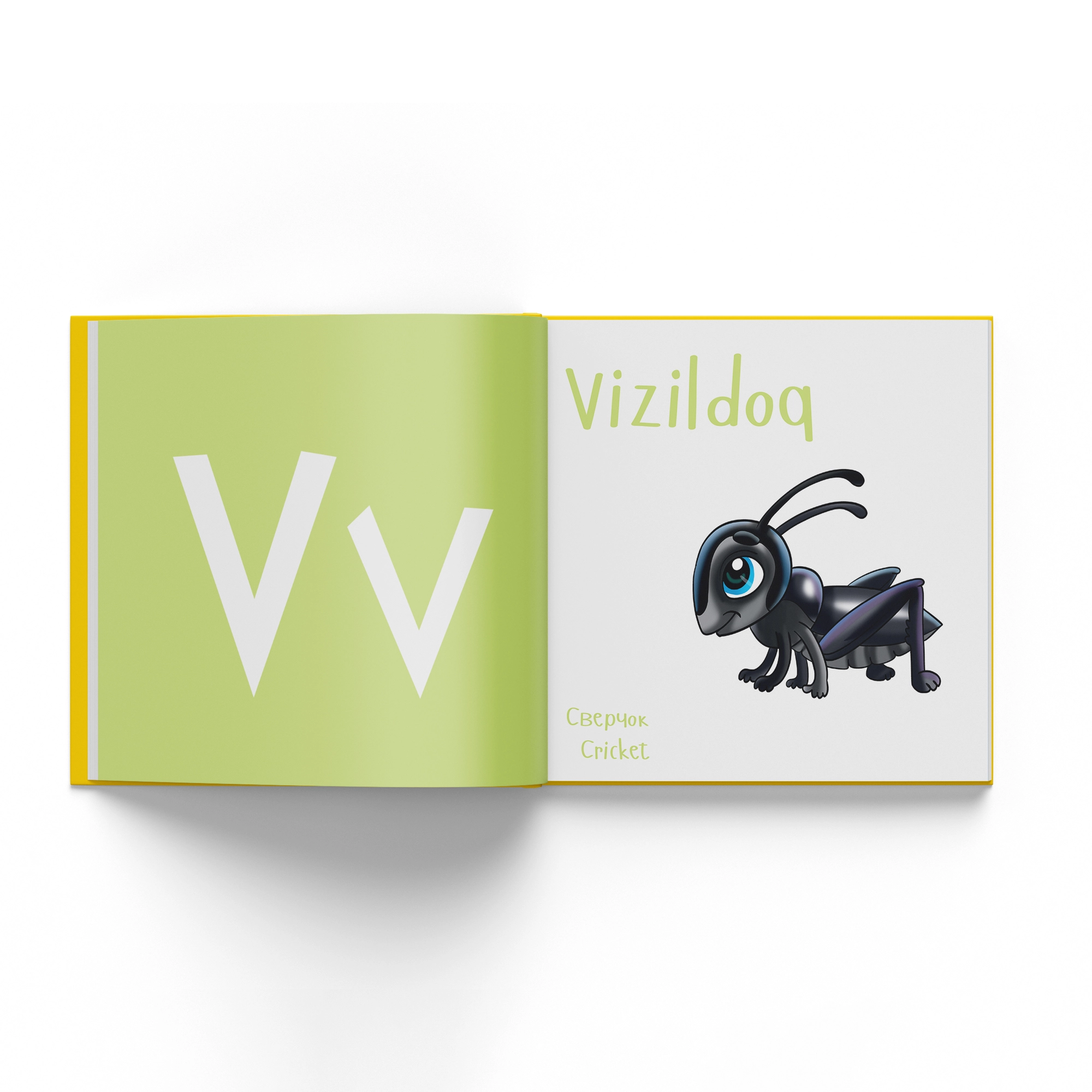 Hayvonot olamida ALIFBO rasm bilan