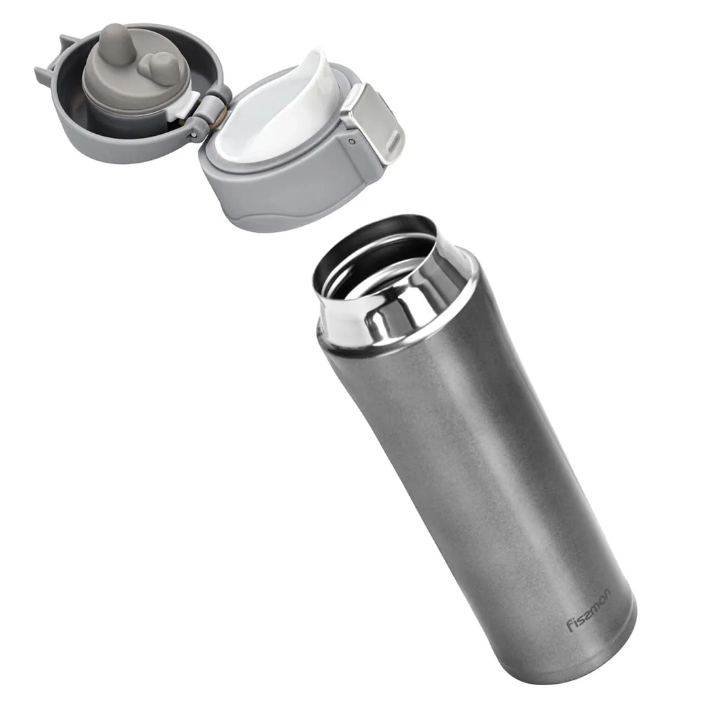 Термокружка Fissman 9623 450 мл серый купить