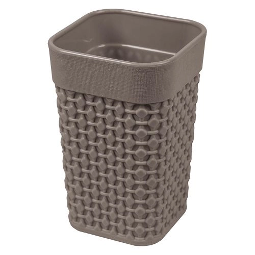 Vanna uchun stakan Plast Team OSLO, 74x74x112mm shokoladli mokko sotib olish