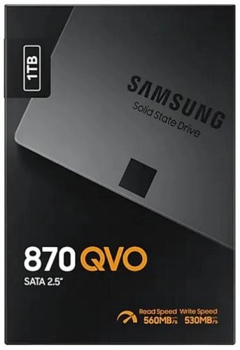 SSD Samsung 1 TB 870 QVO 2.5 SATA III O'zbekistonda