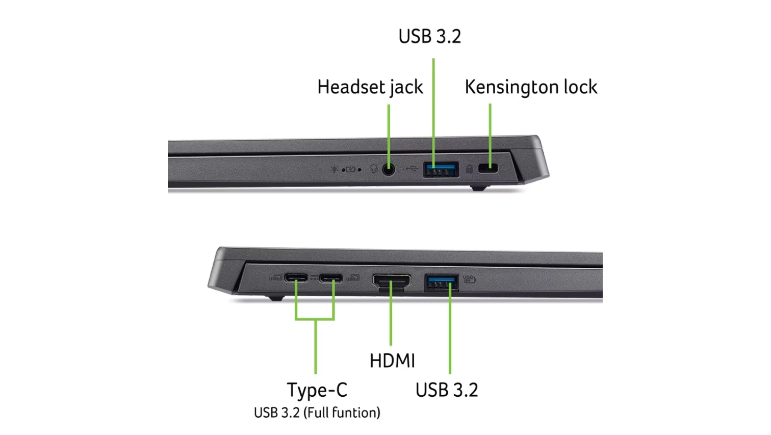 Noutbuk ACER ASPIRE GO 15 AG15-51P-510U I5-1334U 8GB 256GB 15,3 WUXGA IPS W11, STEEL GRAY(ACER00283) tez yetkazib berish