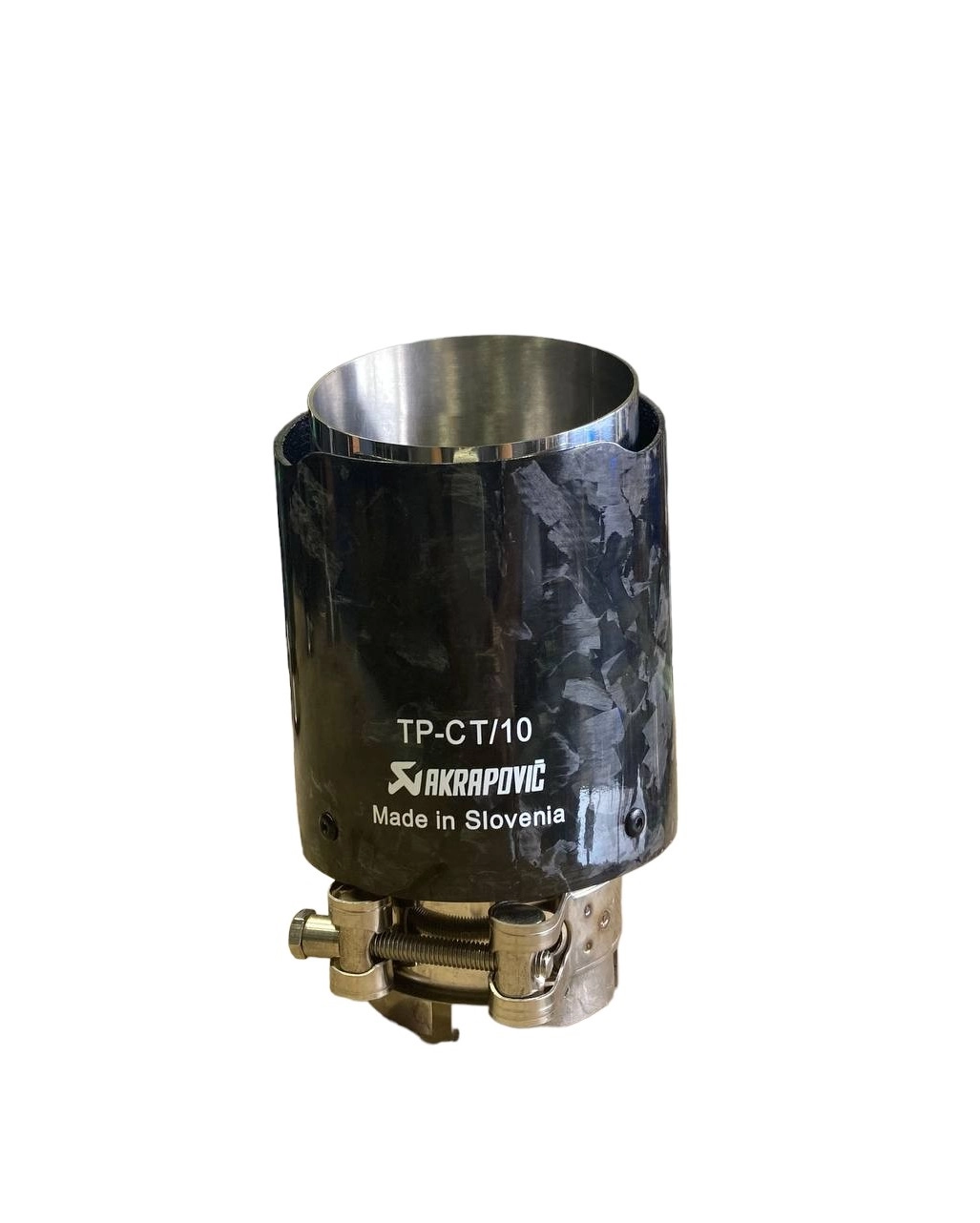 Насадка на глушитель AKRAPOVIC D-51 (кованый карбон). недорого