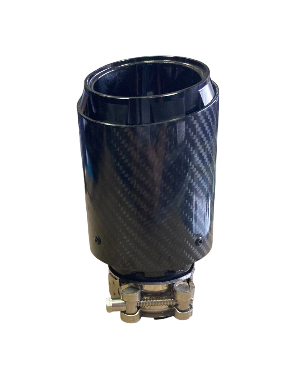 AKRAPOVIC D-51 glushitel nasadkasi (qora rangli karbondan) original arzon