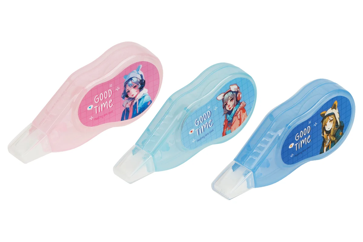 Корректирующая лента MESHU Kawaii, 5 мм х 3 м, дисплей-бокс, ассорти (1 шт) (MS_54221) купить