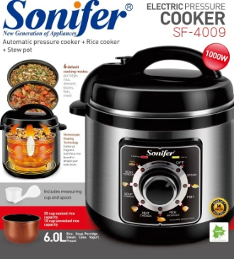 Электрическая скороварка Sonifer SF- 4009 недорого