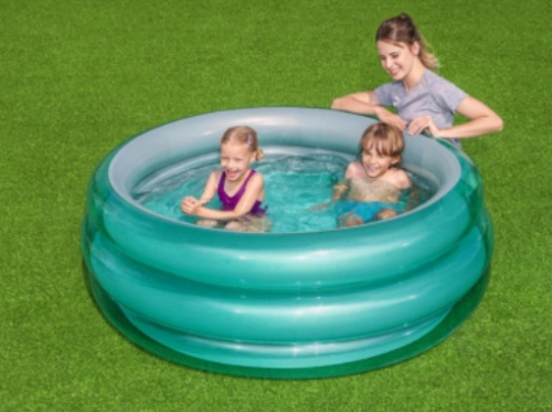 «Metallik», 170x53 sm, Bestway 51042 bolalar uchun shishiriladigan basseyni arzon