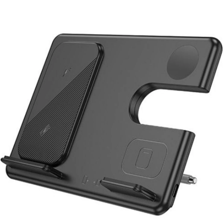 Hoco CQ2 3in1 Fast Wireless Charger tezkor simsiz quvvatlagichi arzon