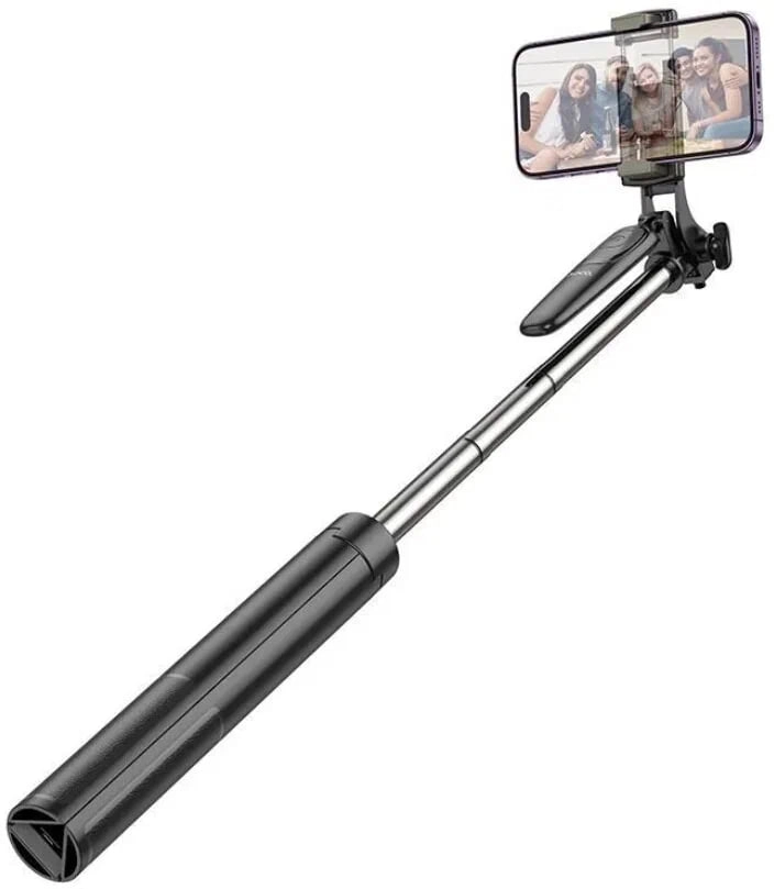 Монопод для селфи с пультом BT с подсветкой Hoco K19 онлайн