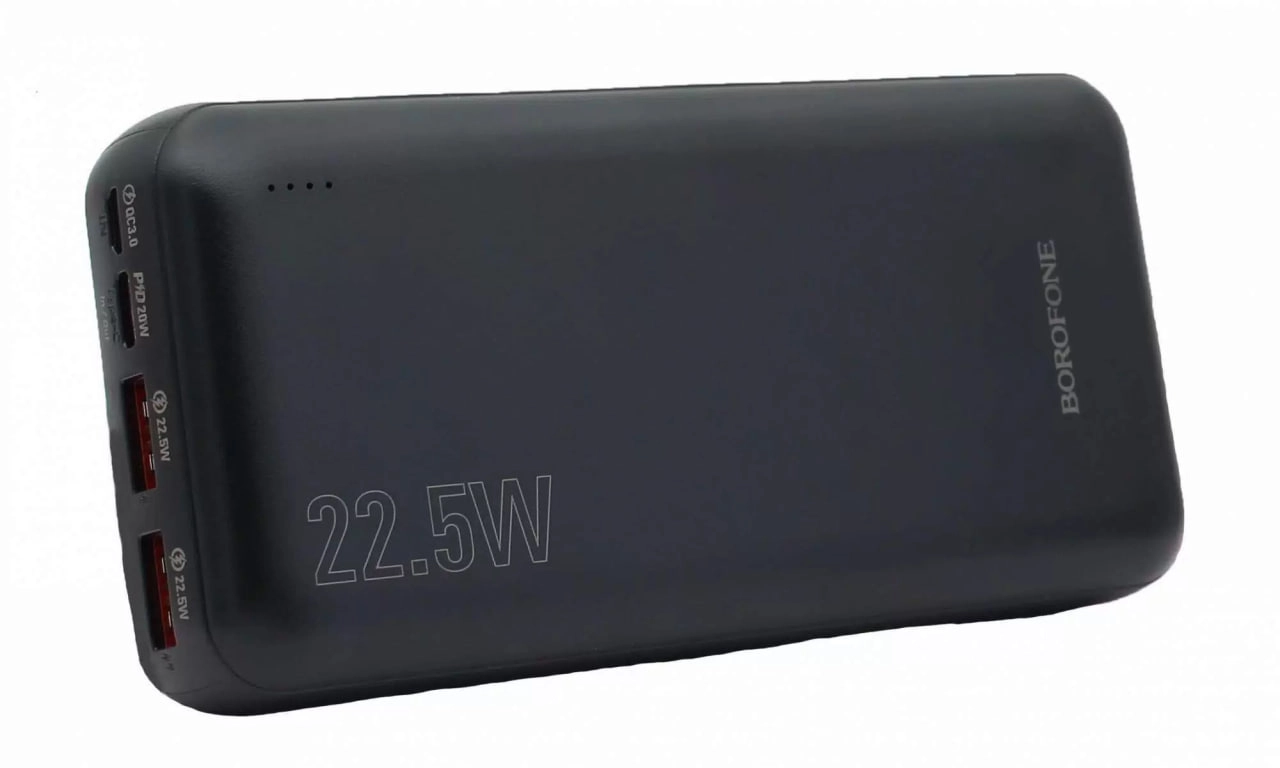 Портативный аккумулятор Borofone BJ38B 30000mAh черный недорого
