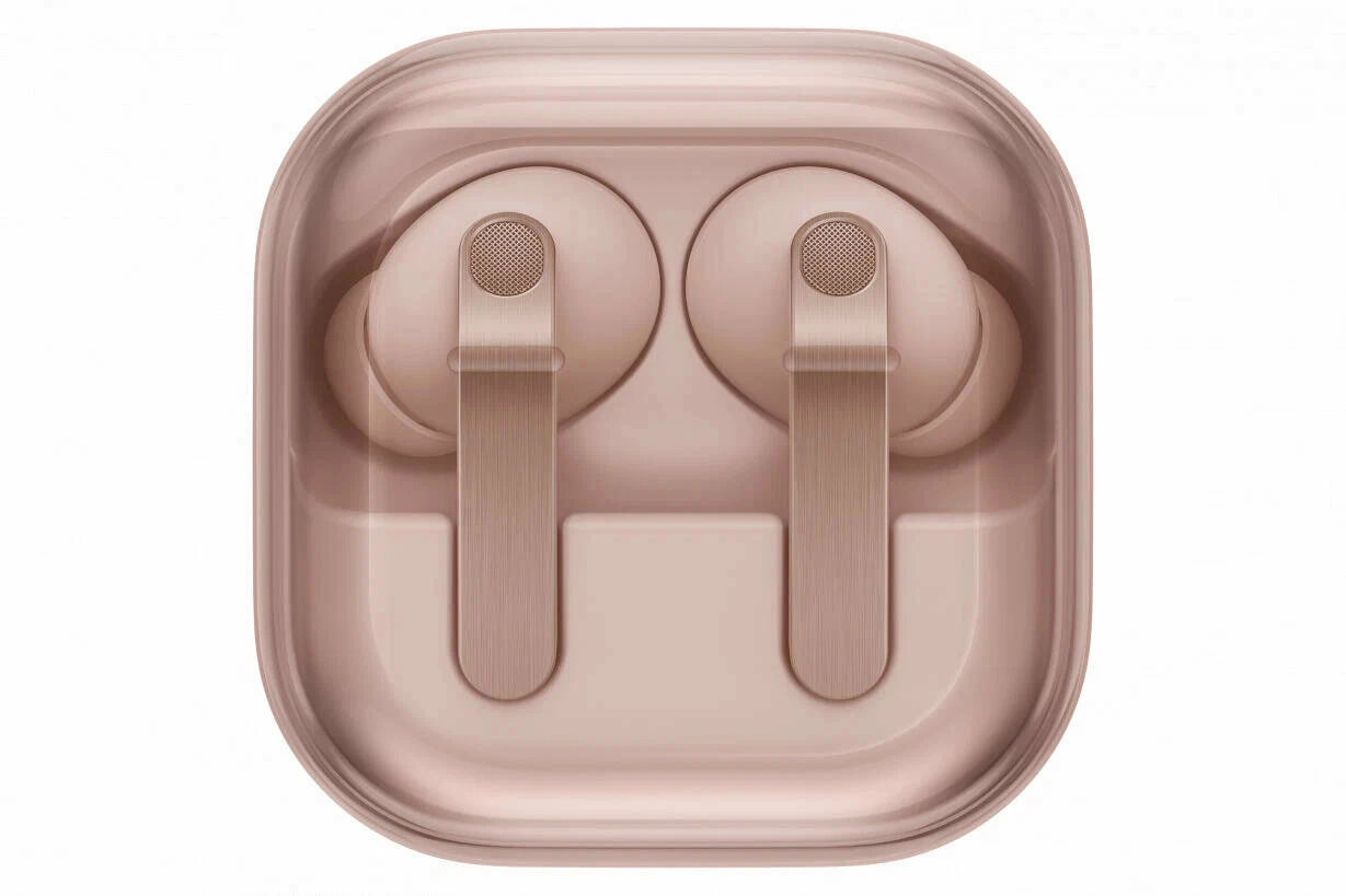 Samsung Galaxy Buds 4 Pro Pink Gold simsiz quloqchinlari yetkazib berish