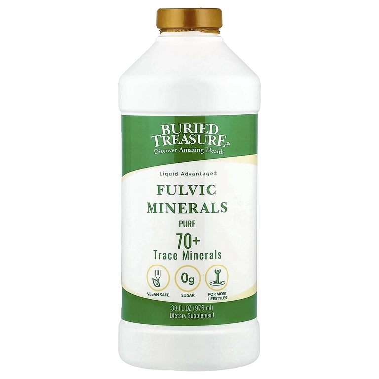 Buried Treasure Liquid Nutrients, чистые коллоидные минералы, 946 мл (32 жидких унции) (34561) купить