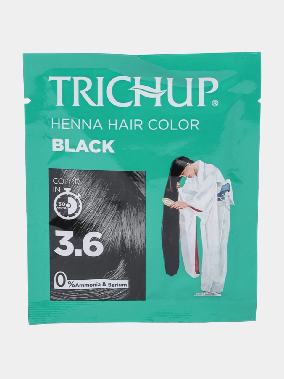Краска-хна Trichup Henna Hair Color - Black 6*10gr недорого