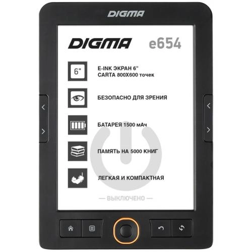 Электронная книга DIGMA e654 купить