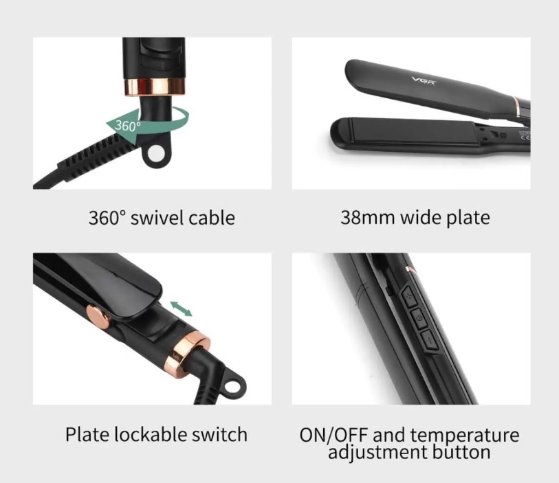 Выпрямитель для волос VGR V-519S в Узбекистане